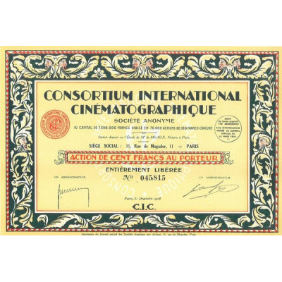 Consortium International Cinématographique (Act)