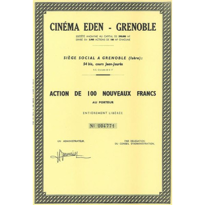 Cinéma Eden - Grenoble