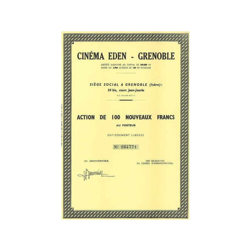 Cinéma Eden - Grenoble