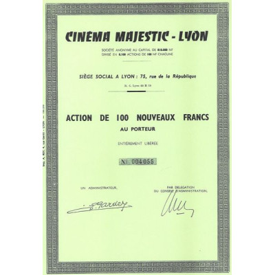 Cinéma Majestic - Lyon