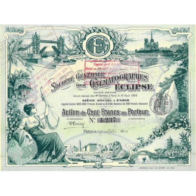 Sté gale des Cinématographes Eclipse (Act)