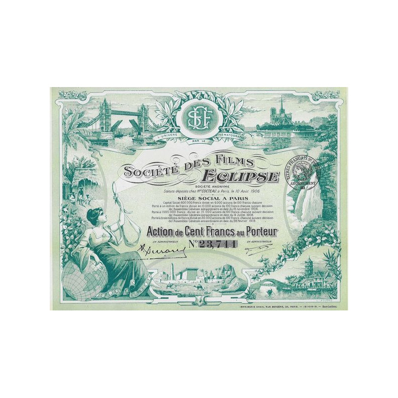 Sté des Films Eclipse