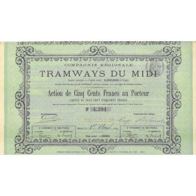 Cie Régionale des Tramways du Midi