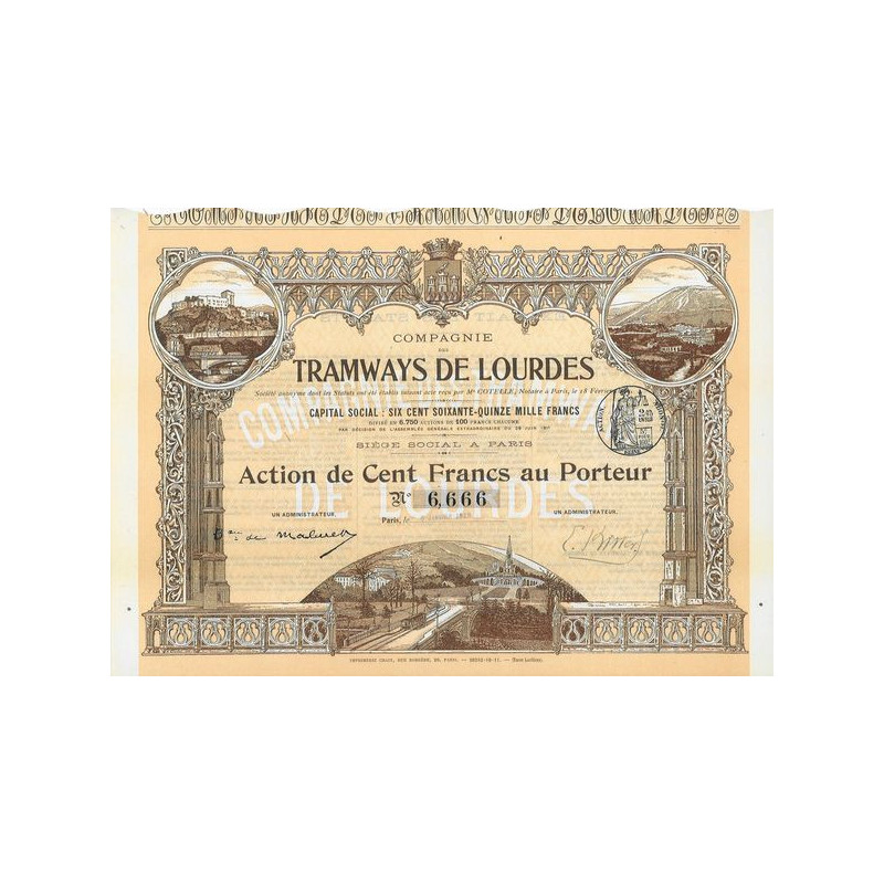 Cie des Tramways de Lourdes