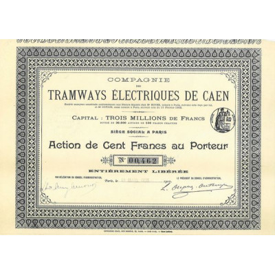 Cie des Tramways Electriques de Caen