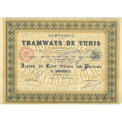 Cie des Tramways de Tunis