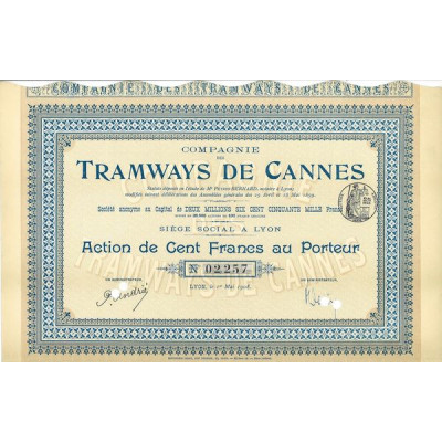 Cie des Tramways de Cannes