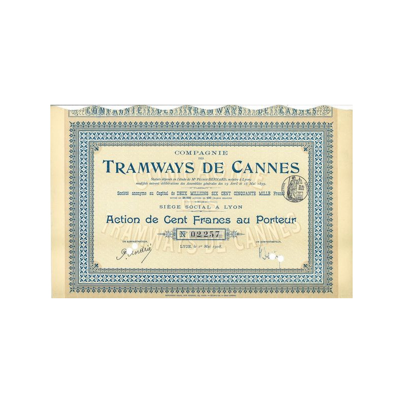 Cie des Tramways de Cannes