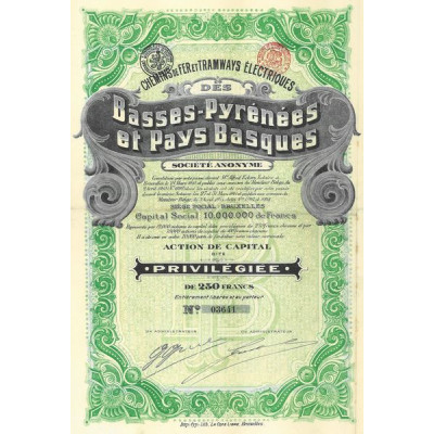 Chemins de Fer et Tramways Electriques des Basses-Pyrénées et Pays Basques
