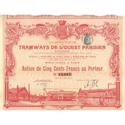 Cie des Tramways de l'Ouest Parisien