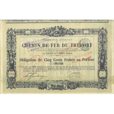 Cie Anonyme du Chemin de Fer du Tréport