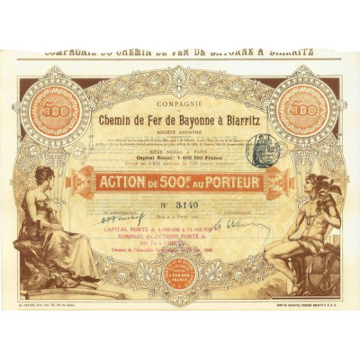 Cie du Chemin de Fer de Bayonne à Biarritz