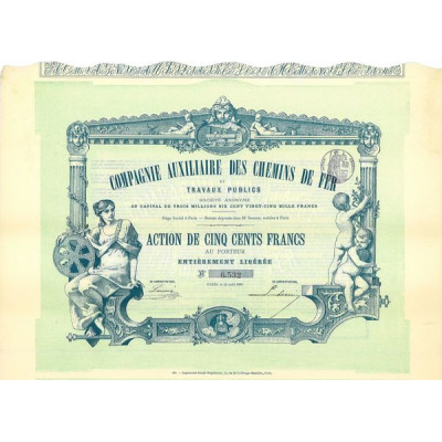 Cie Auxiliaire des Chemins de Fer et Travaux Publics (Act)