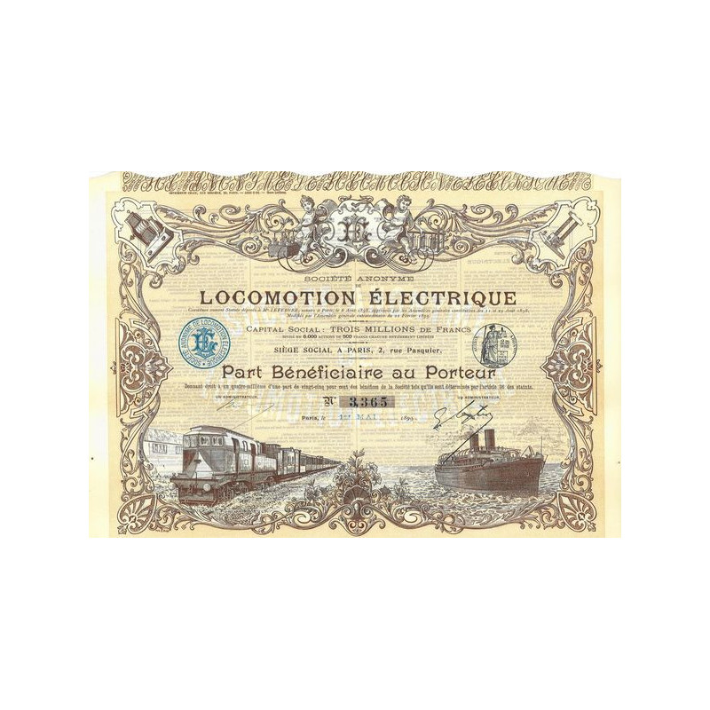 S.A. de Locomotion Electrique