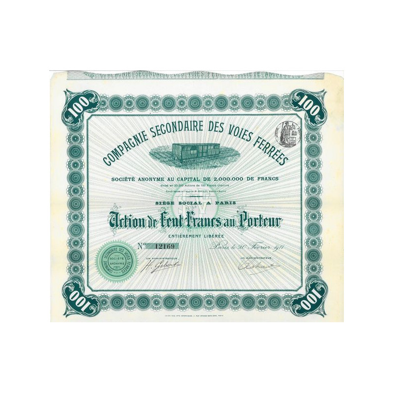 Cie Secondaire des Voies Ferrées