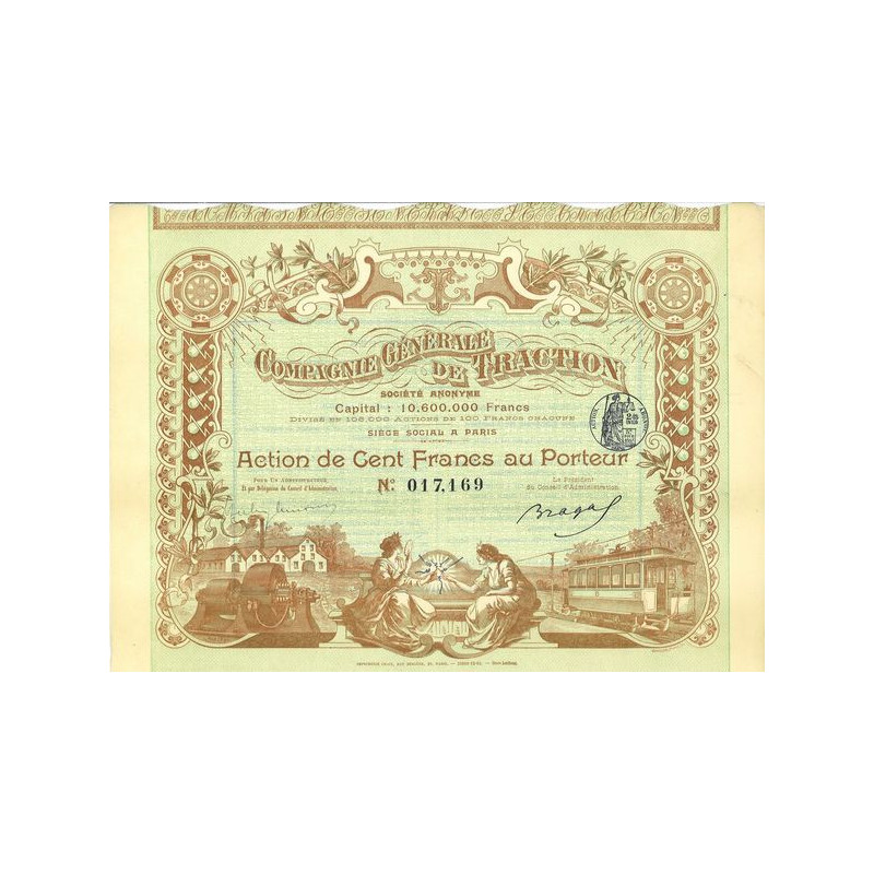 Cie Gale de Traction (Act 100 F) (modèle 1)