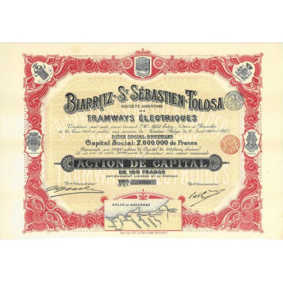 Biarritz-St Sébastien-Tolosa S.A. de Tramways Electriques