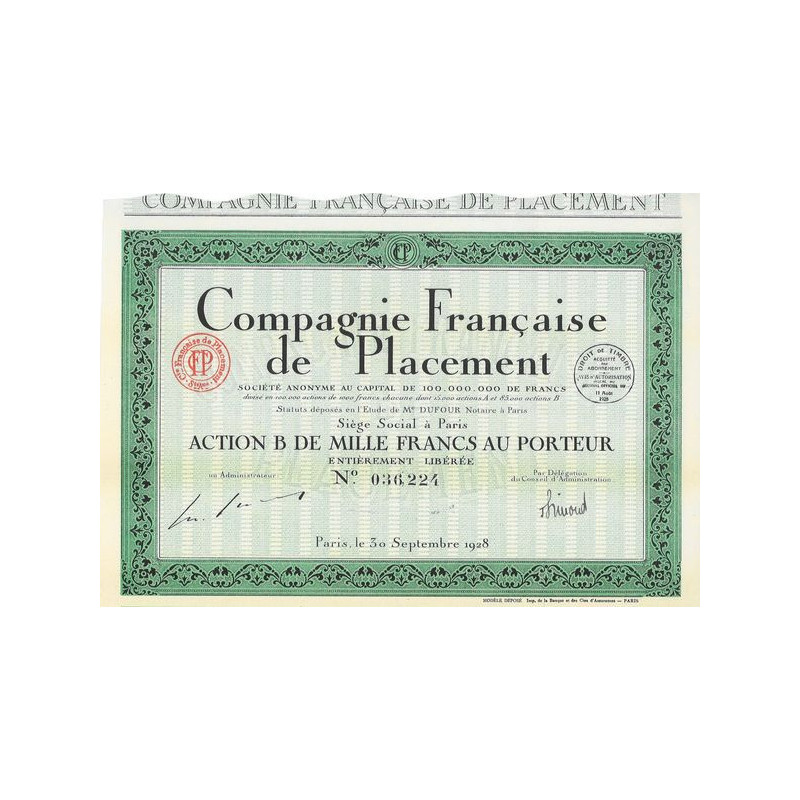 Compagnie Française de Placement