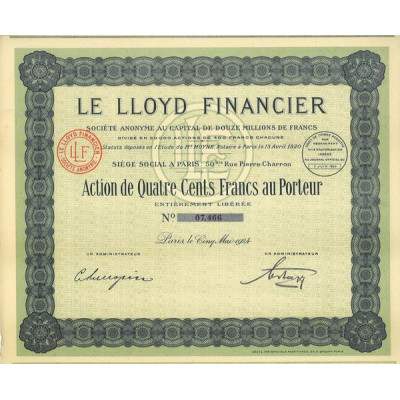 Le Lloyd Financier
