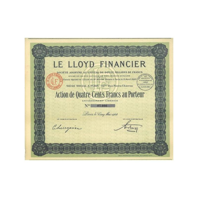 Le Lloyd Financier