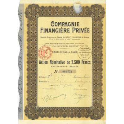 Compagnie Financière Privée