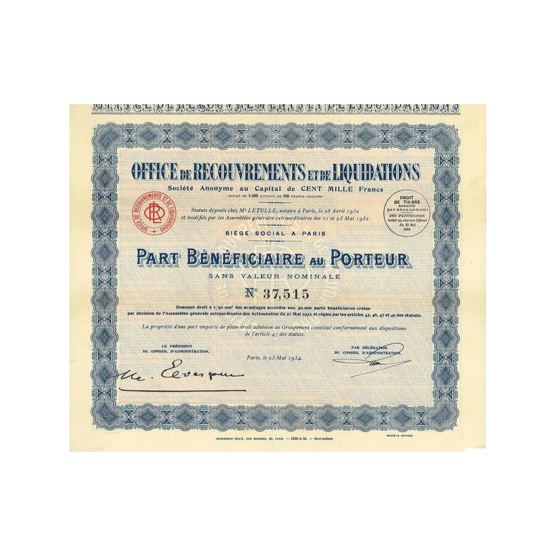 Office de Recouvrement et de Liquidation