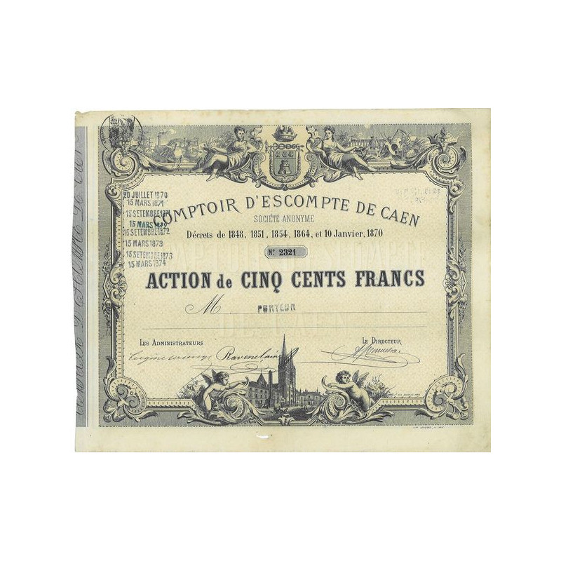 Comptoir d'Escompte de Caen