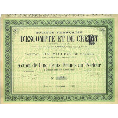 Société Française d'Escompte et de Crédit