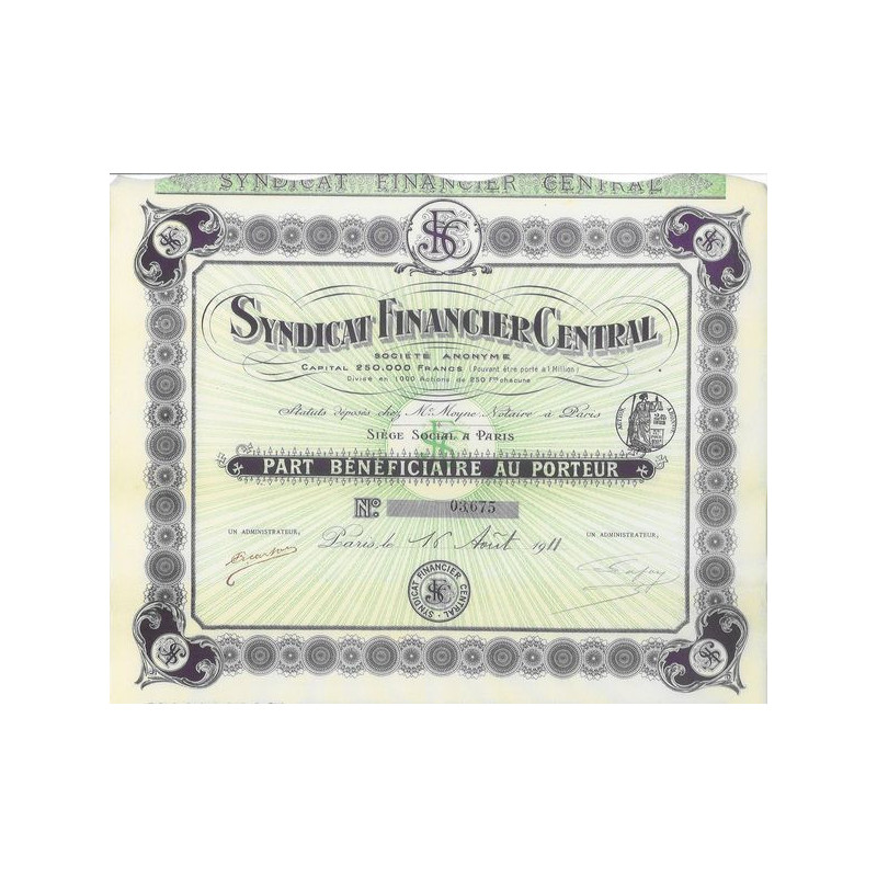 Syndicat Financier Central (PB)