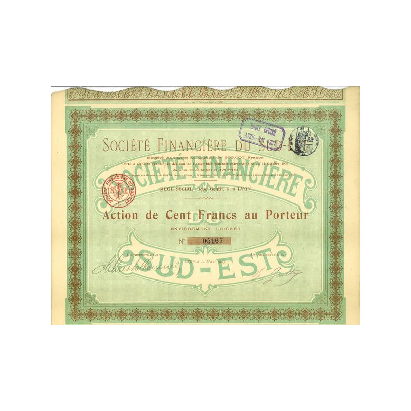 Société Financière du Sud-Est