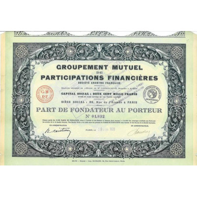 Groupement Mutuel de Participations Financières