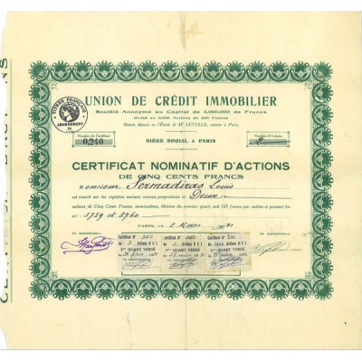 Union de Crédit Immobilier