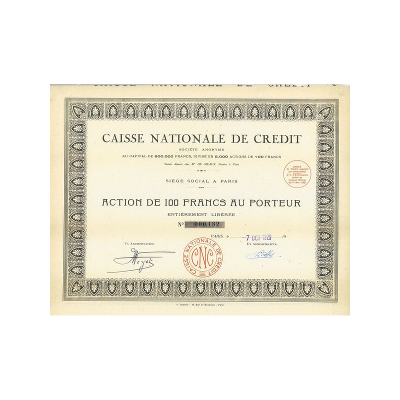 Caisse National de Crédit