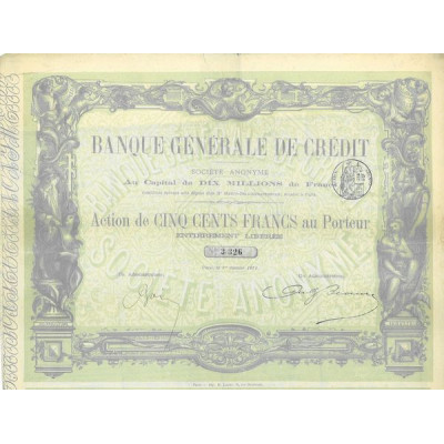 Banque Générale de Crédit (Act 500 F)