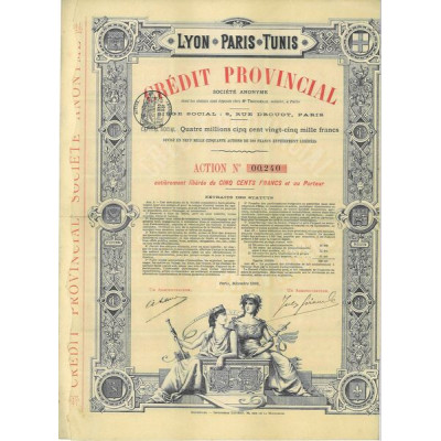 Crédit Provincial (Act) 1889