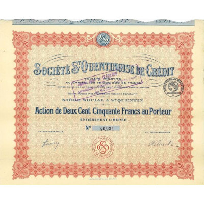 Société St Quentinoise de Crédit