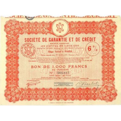Société de Garantie et de Crédit