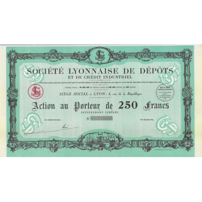 Société Lyonnaise de Dépôts et de Crédit Industriel (Blanquette)