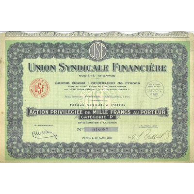 Union Syndicale Financière (Act)
