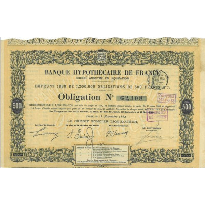 Banque Hypothécaire de France