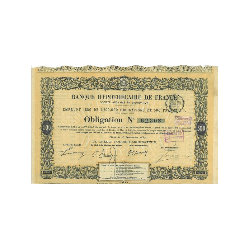 Banque Hypothécaire de France