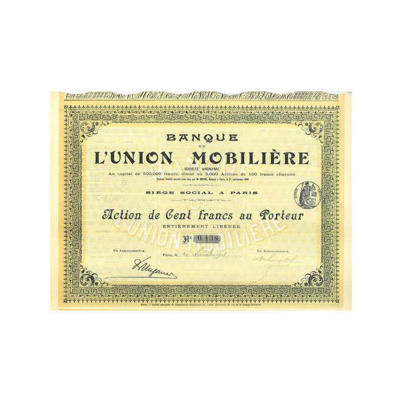 Banque de l'Union Mobilière