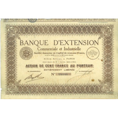 Banque d'Extension Commerciale et Industrielle (1935)
