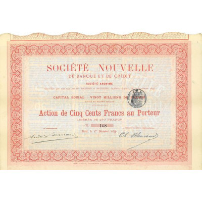 Société Nouvelle de Banque et de Crédit