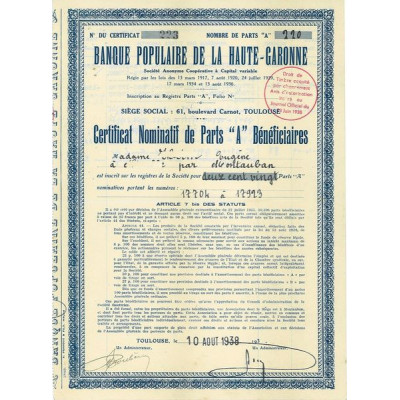 Banque Populaire de la Haute-garonne