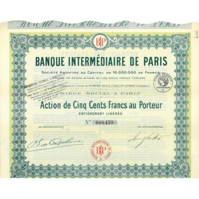 Banque Intermédiaire de Paris