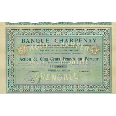Banque Charpenay