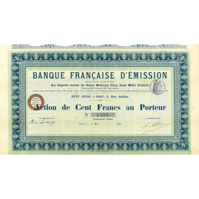 Banque Française d'Emission