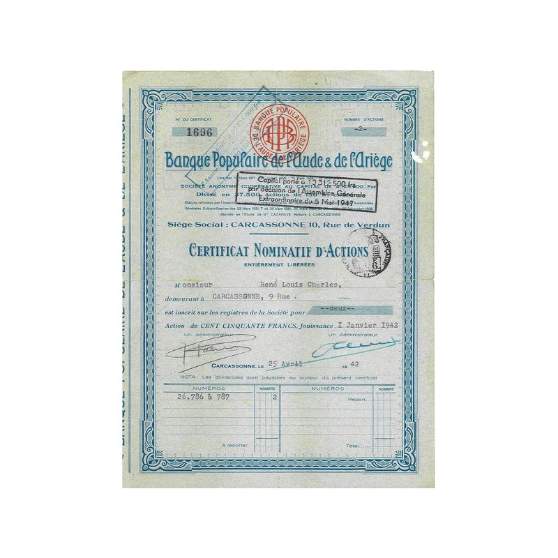 Banque Populaire de l'Aude & de l'Ariège