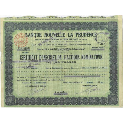 Banque Nouvelle La Prudence